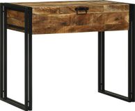 vidaXL - Toiletkast - Bruin - Massief Mangohout