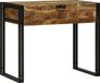 vidaXL - Toiletkast - Bruin - Massief Mangohout