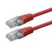 Roline Cat.6 (Class E) Patch Cable, UTP, PoE, Red, 1.5 m
