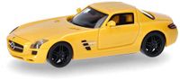 Herpa Mercedes-Benz SLS AMG Geel metallic 1:87