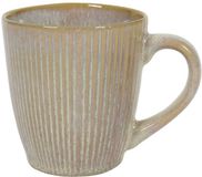 Merkloos / Sans marque Discountershop B.V. Koffiemok lines ocean beige 340ml