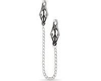 Easytoys Fetish Collection Vlinder Tepelklemmen Met Ketting