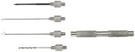 Mikado Boilie Needle Set – Baiting Needles & Boor – Karper Rig Gereedschap – 5-delig