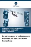 Bewertung Verlag Unser Wissen Bewertung der preisbezogenen Faktoren für den Kauf eines Fernsehers