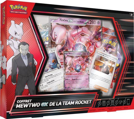 Pokemon Pokémon JCC : Coffret Mewtwo-ex de la Team Rocket