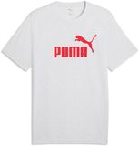 Puma ESS No.1 Logo Tee Heren Wit XL