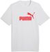 Puma ESS No.1 Logo Tee Heren Wit XL