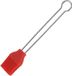 Westmark Afkwast en Bakkwast, Lengte: 22 cm, Siliconen/RVS, Rood/Zilver