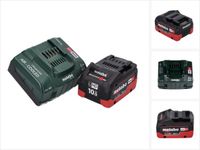 Metabo 18 V basisset 1x accu 10,0 Ah LIHD + ASC 145 oplader CAS-systeem