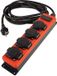 Qwatt Pro verdeeldoos - SocketMaster - 4 aansluitingen + 2x USB - 10 m