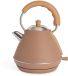 CREATE - Waterkoker Retro - 1200 Watt - 1 Liter - RVS - BPA vrij - Elektrisch - Mokka - Kettle Retro M