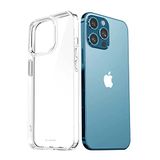 i-Paint 222001 beschermhoes voor iPhone 13 met harde PC-achterkant, transparante en transparante randen van TPU, schokbestendig, Clear Frame Case