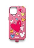 UNTAGS - Funny Things iPhone 13 Mini hoesje - Roze