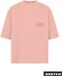 JACK&JONES T-shirt pour garçon avec imprimé au dos - Taille 140 - Coton - Peach Melba