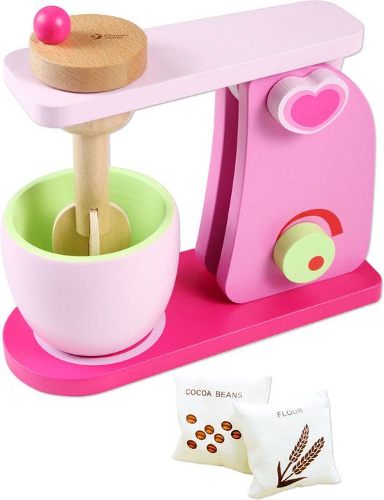 Classic World Houten Huishoudmixer