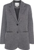 ICHI IHKATE JACQUARD OVERSIZE BL Dames Blazers