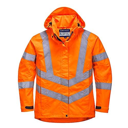 Portwest LW70 Dames Hi-Vis ademend Jack - Oranje - XS