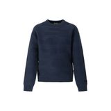 Retour Jeans gebreide trui met print - donkerblauw