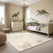 the carpet Elisa Kinder Vloerkleed & Speelkleed voor Kinderkamer – Onderhoudsvriendelijk & Duurzaam – Crème – 80 x 150 cm
