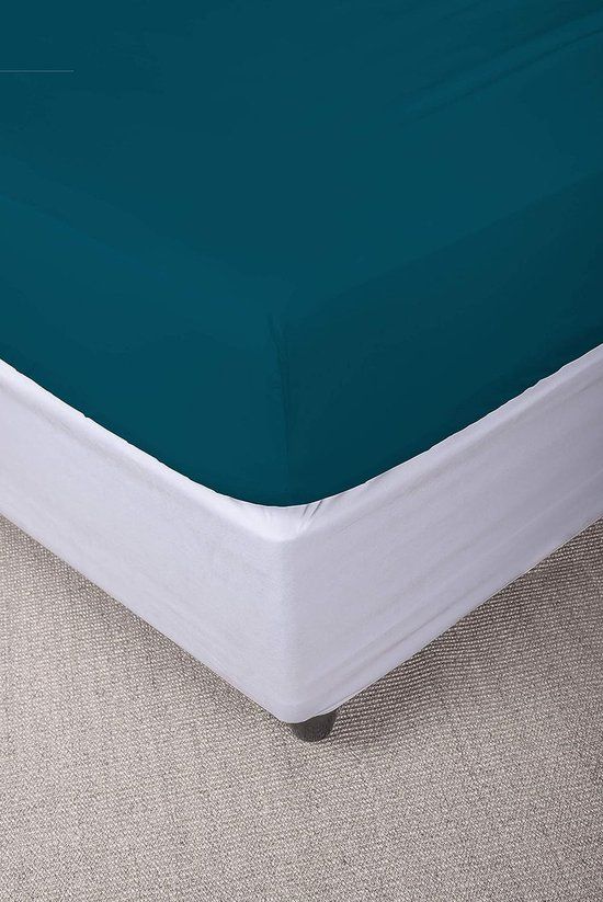 Max color Bedlaken - Oliegroen - 25cm Hoek