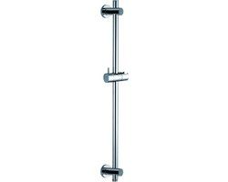 Wiesbaden Caral Glijstang met Wateraansluiting 76,3 cm - Chroom