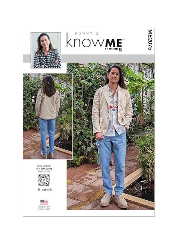 KNOW ME Naaipatroon ME2075AA Herenjas en broek (34-36-38-40-42)