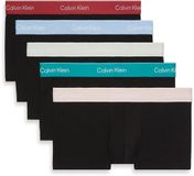 Calvin Klein Icon 5P Boxershorts Heren Zwart Katoen/Elastaan 5 Stuks Maat M