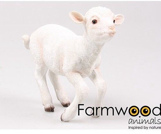 Farmwood animals Lam spring staand 20x9,5x18 cm