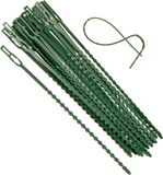 Nature Ubbink Garden BV Universele bindband met rattenstaartsluiting groen 11,5cm set van 70 stuks