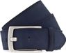 Vanzetti Leren Riem 40mm Leather Belt W80 Navy Blauw