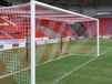 POWERSHOT Stadion voetbalnet 2 kleuren (eenheid) - wit/rood