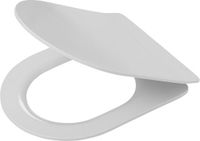 Tiger Carter WC bril D-vorm Topfixing Softclose Easy clean functie Duroplast Wit