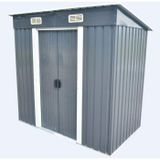 Bc-elec 5662-0503 Abri de jardin en métal 194 x 121 x 181 cm anthracite