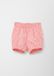 s.Oliver Popeline korte broek Roze Katoen Printopdruk Regular Fit Unisex Kinderen