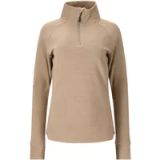 WHISTLER Midlayer Kajsa Dames Lichtbruin Polyester/Elastaan Maat 48