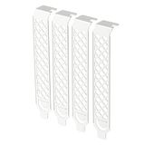 SilverStone SST-AEROSLOT2W - Aeroslots Gen 2 Geventileerde uitbreidingssleufafdekkingen, wit