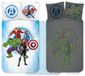 Avengers Housse de couette enfant Glow in the Dark - 100 x 135 cm - Coton