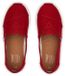 TOMS Alpargata Espadrilles Kinderen Rood Maat 31.5