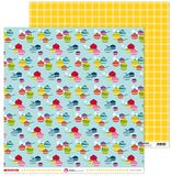 Anita y Su Mundo Collectie en Mi keukenpapier voor scrapbooking, papier, potten, 30,5 x 30,5 cm