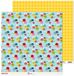 Anita y Su Mundo Collectie en Mi keukenpapier voor scrapbooking, papier, potten, 30,5 x 30,5 cm