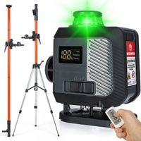 JACKMEND 4D Kruislijnlaser met Plafondstatief