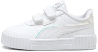 Puma Carina 3.0 Holo 2.0 V Lage sneakers Unisex Kinderen Leer Synthetisch Rubber Wit Klittenband