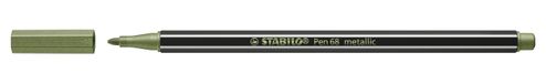 Stabilo Pen 68 metallic - Metallic licht groen - Per stuk