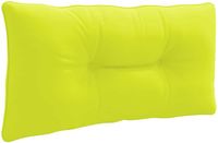 vidaXL Coussin de dossier PUTTEN 100% Polyester Vert clair 70 x 40 x 10 cm