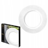 Wilmax Julia Porseleinen Serveertafel 30,5 cm - Wit