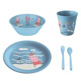Koziol Peppa Pig Waves At Home, set de 5 pièces, multicolore