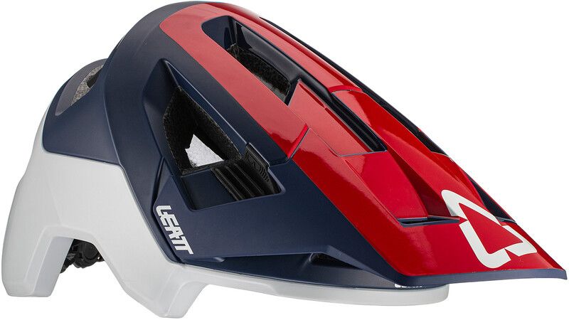 Leatt DBX 4.0 All Mountain Helm - rood/blauw