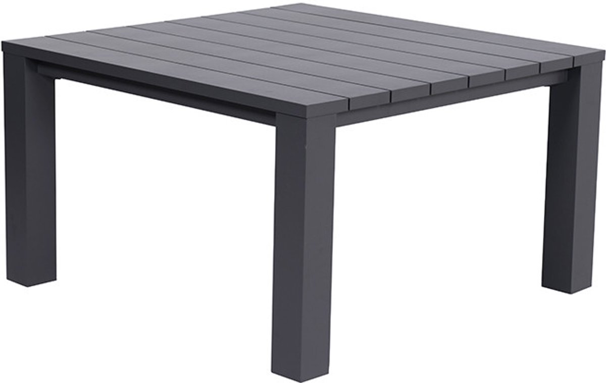 Garden Impressions - Cube lounge dining tafel - 120x120 - carbon black