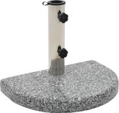 vidaXL Parasolvoet - 10 kg - Graniet - Grijs