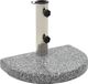 vidaXL Parasolvoet - 10 kg - Graniet - Grijs